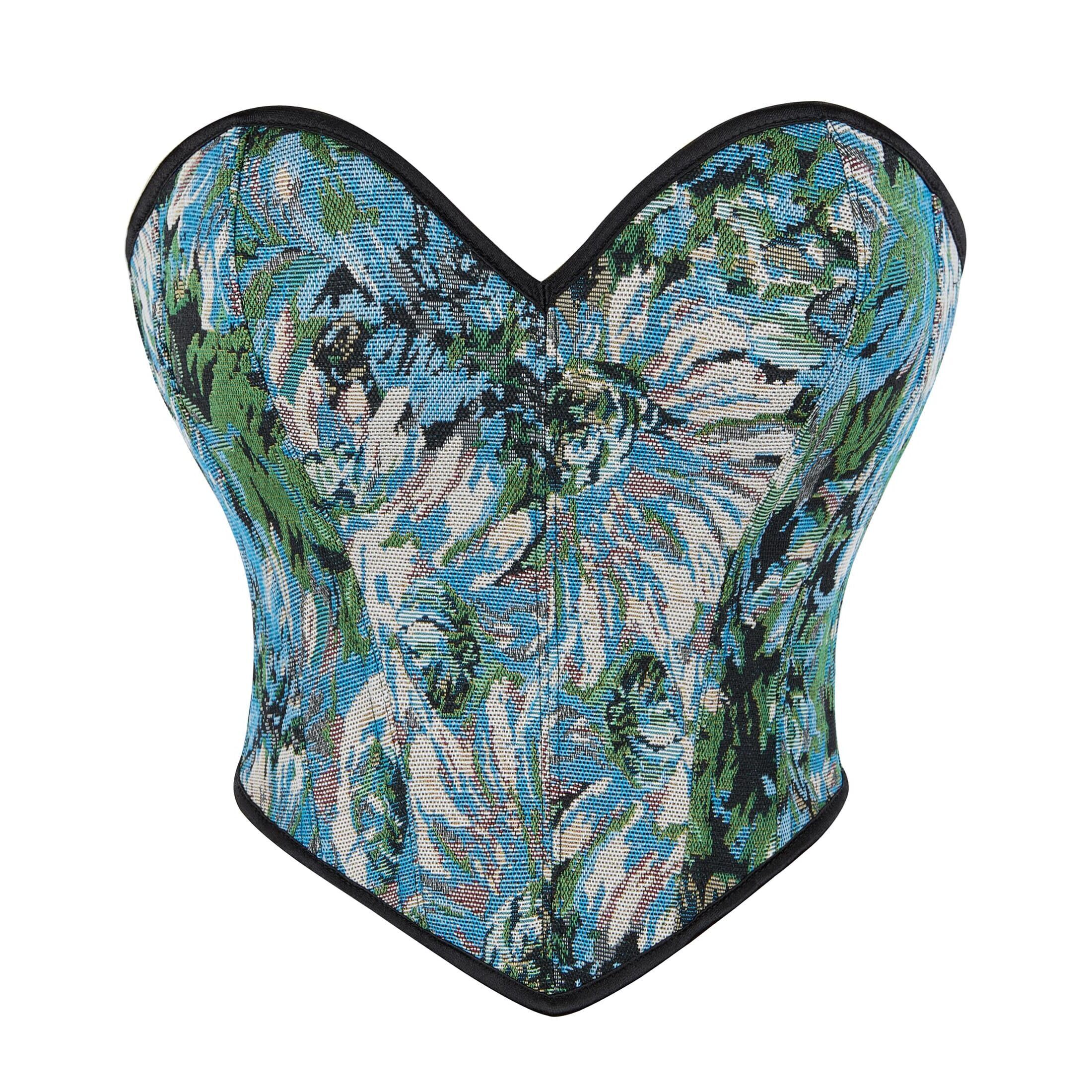 1967 Sweetheart Vintage Renaissance Corset Shapewear Top Bustier